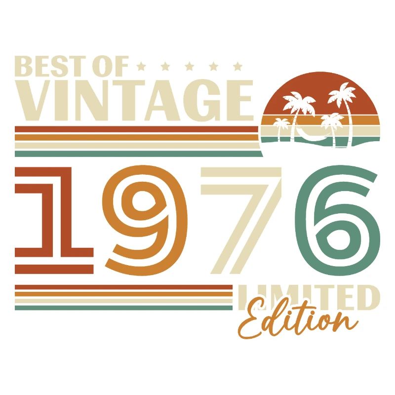 1976 Vintage Retro Geburtstagsgeschenk