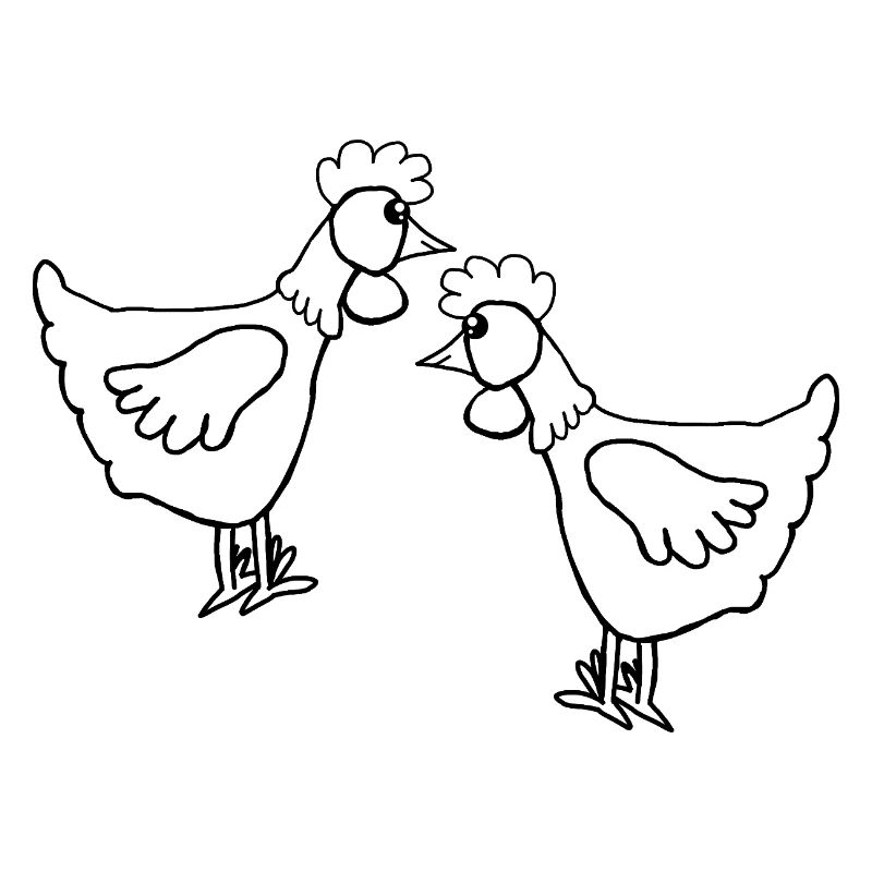 Hen Chicken Easter Kids