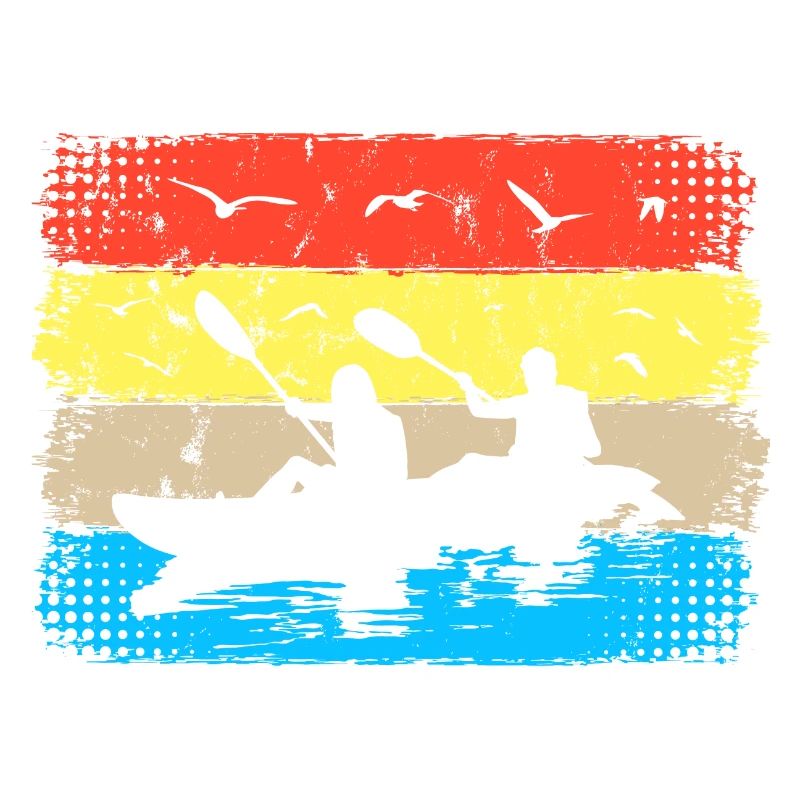 Retro Kayaking - Kayaking - Canoeing & Rowing