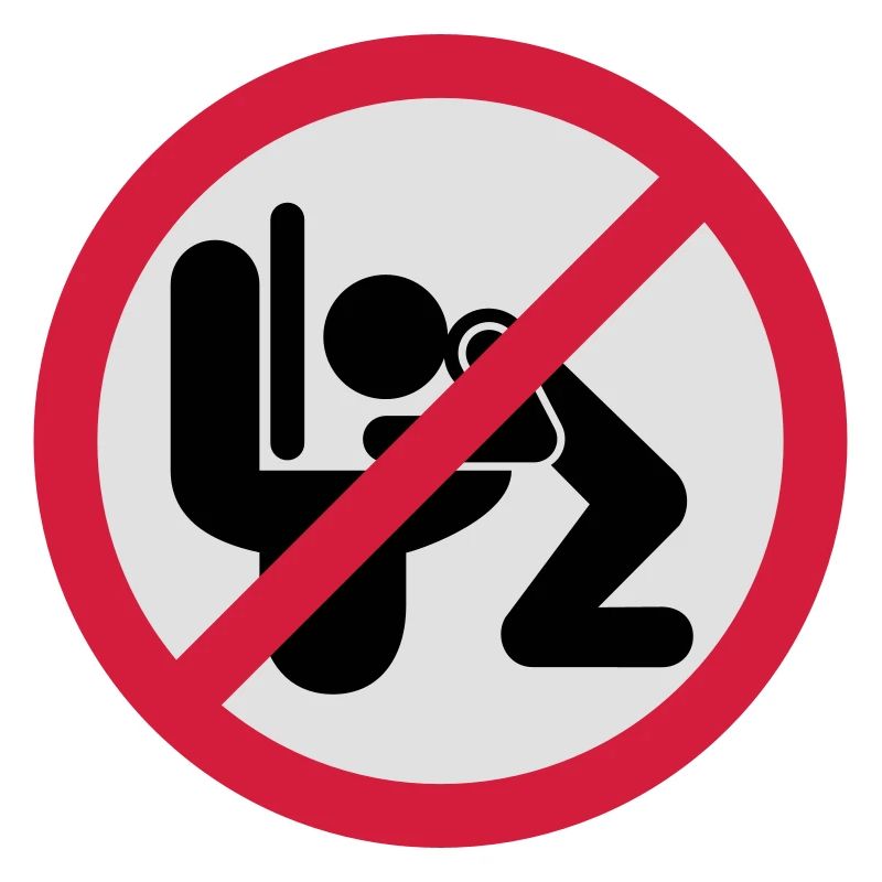 Kotzen verboten | puke | Spit | Vomit not allowed