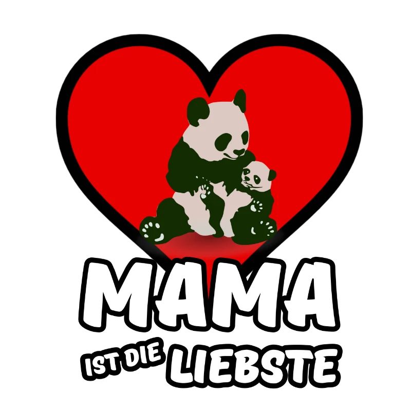 Mama ist die Liebste - Mutter, Muttertag, Geschenk