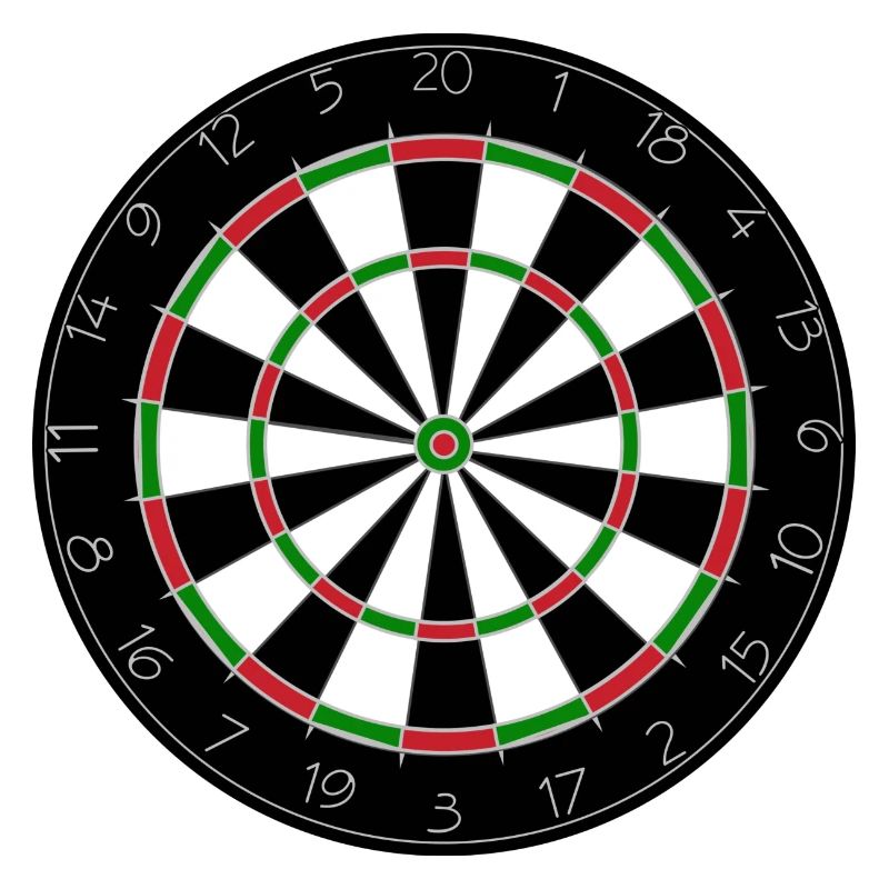 Jeu de fléchettes, fléchettes, fléchettes, fléchettes, fléchettes #