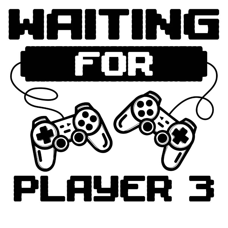 Gamer Zocker Schwanger Controller Statement