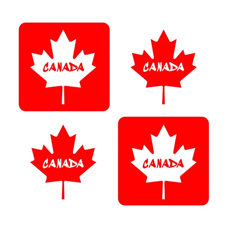 Drapeaux en feuille d'érable du Canada