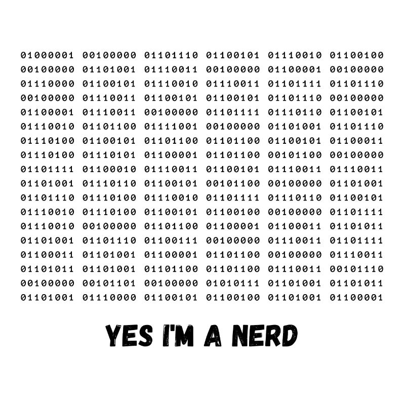 Ich bin ein Nerd