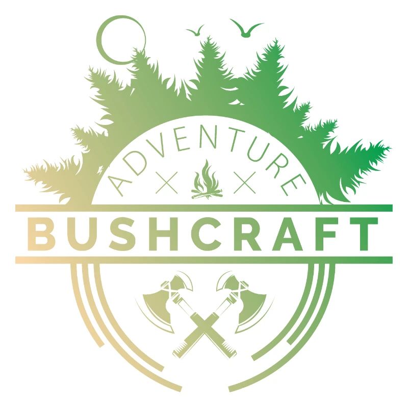 bushcraft suvival symbol logo icon Abenteuer
