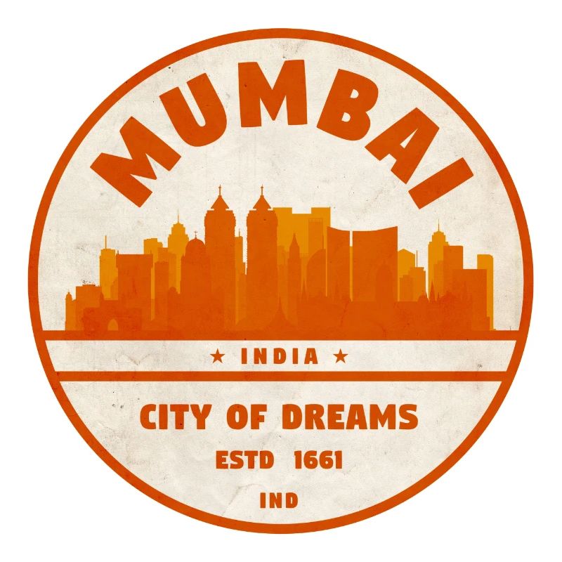 Mumbai India Skyline