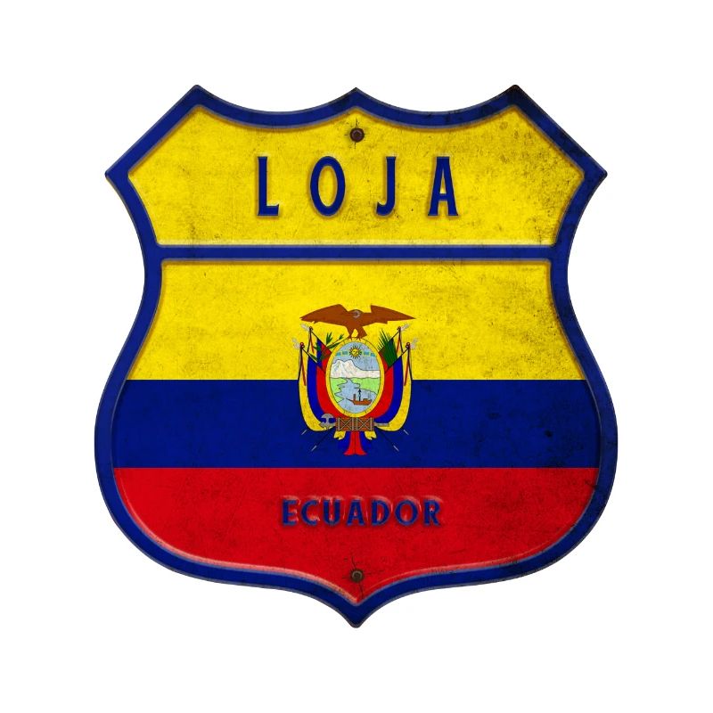 Drapeaux de Loja Ecuador