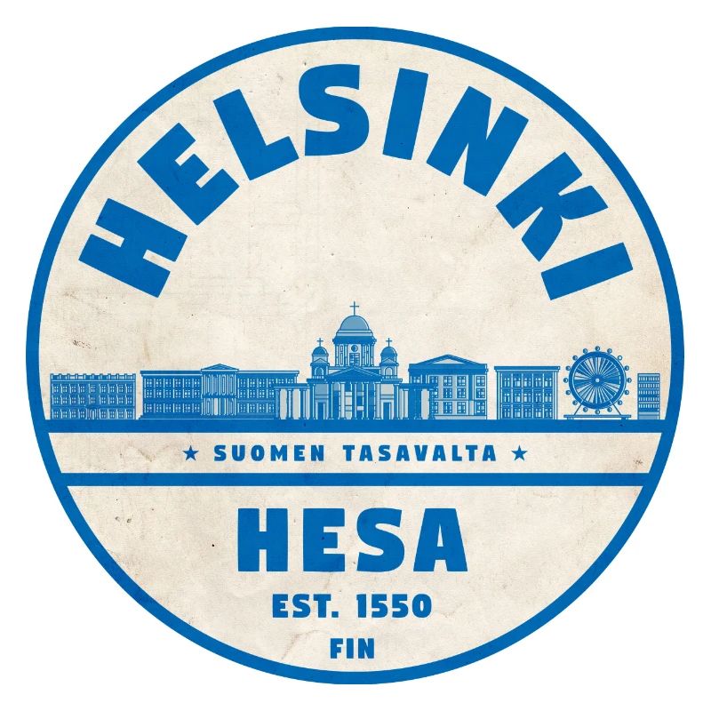 Helsinki Skyline Emblem 1550