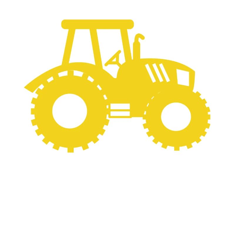 Traktor Bauer Feld Ackerbau Statement Biobauer