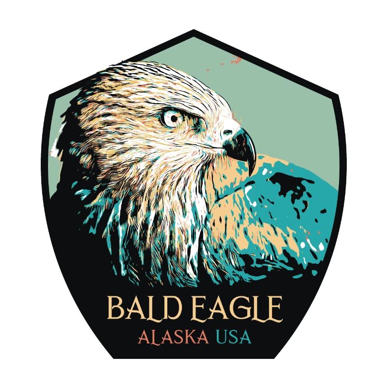 Alaskan Bald Eagle Portrait