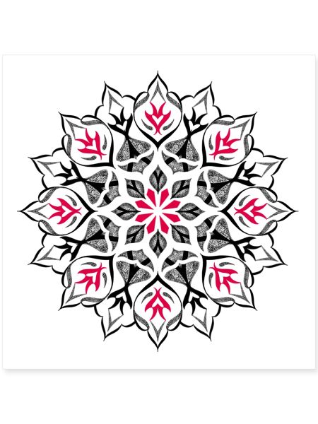 Dotwork Mandala-Design