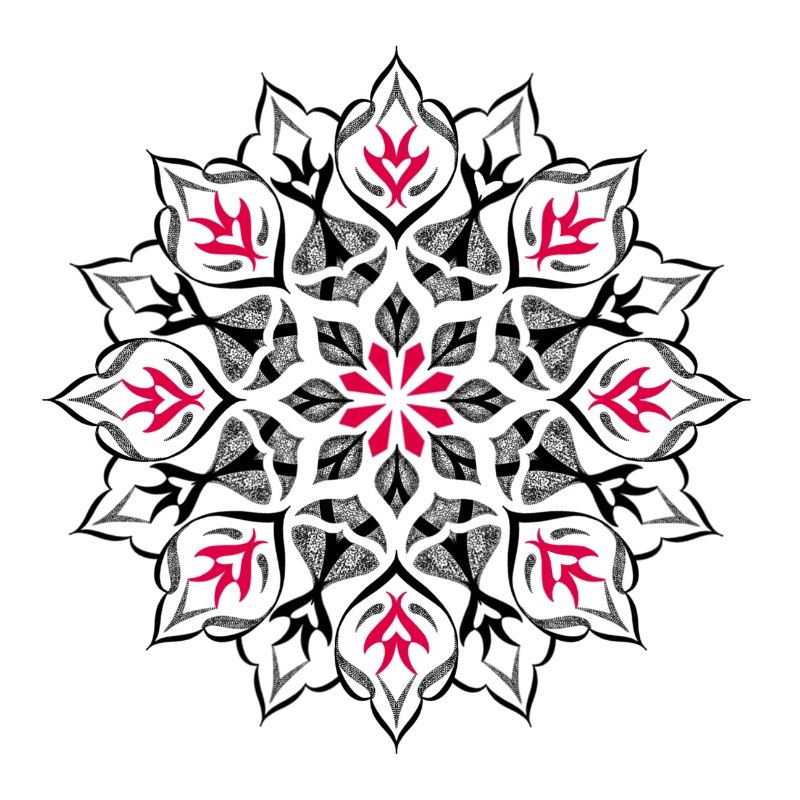 Dotwork Mandala-Design