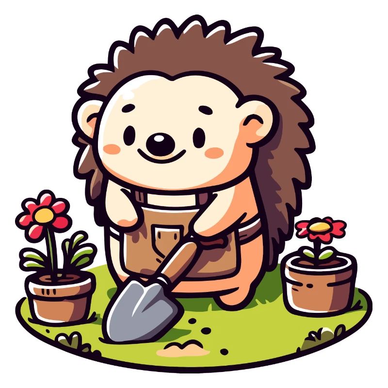 Hedgehog Gardener : le compagnon de floraison