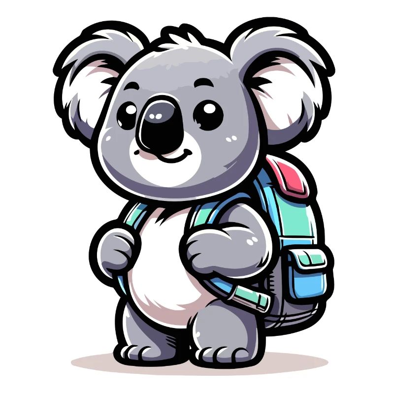 Backpacker Koala: The Globetrotting Buddy
