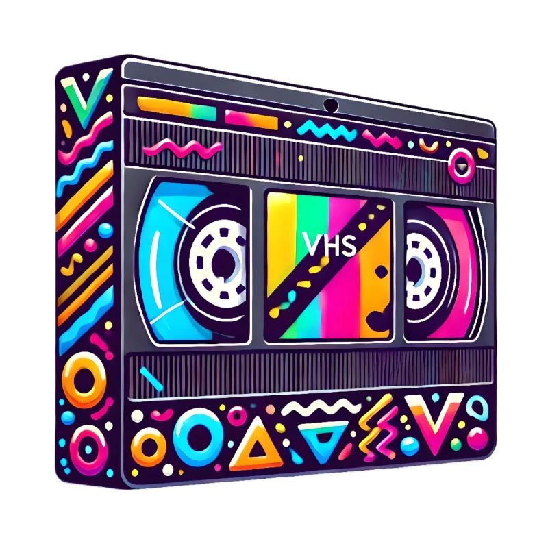 VHS and chill? 90s VHS Cassette - Pure Nostalgia