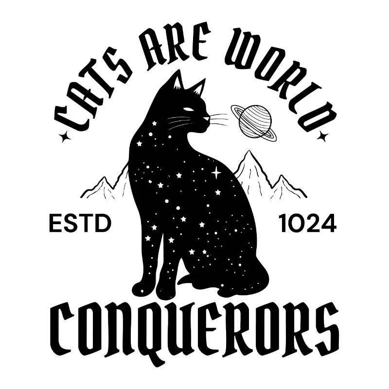 Black Cat Conqueror - Thème Chat Mystique