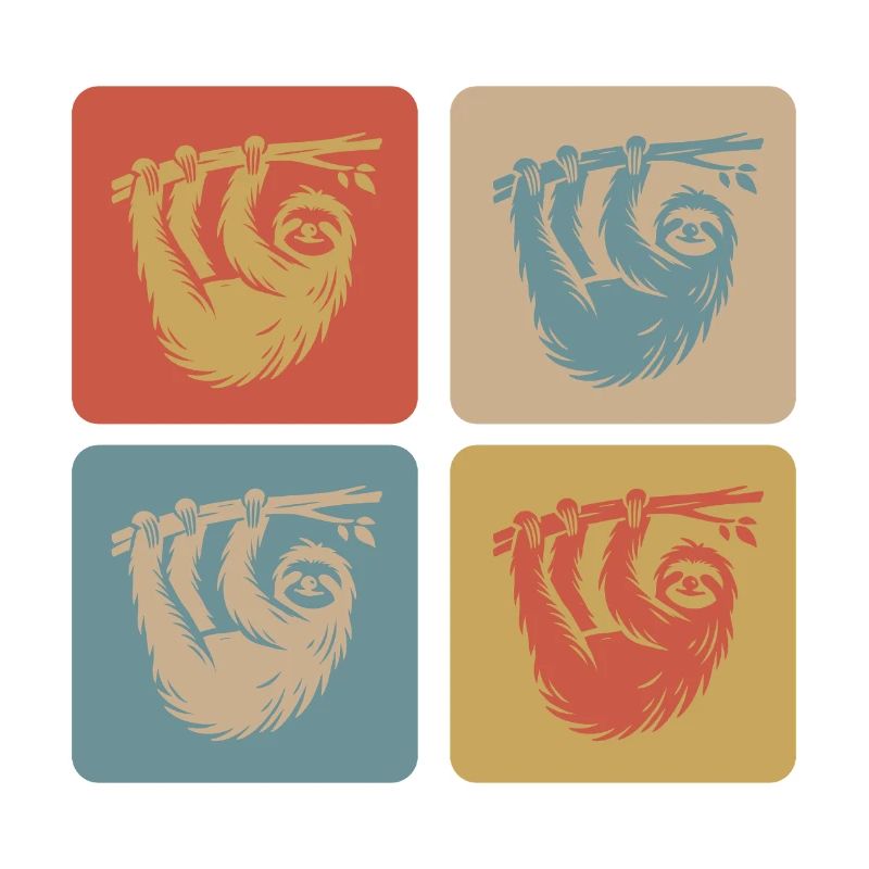Relaxed sloth – take it easy