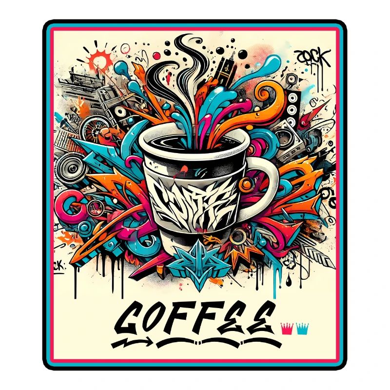 Kaffee Graffiti Explosion