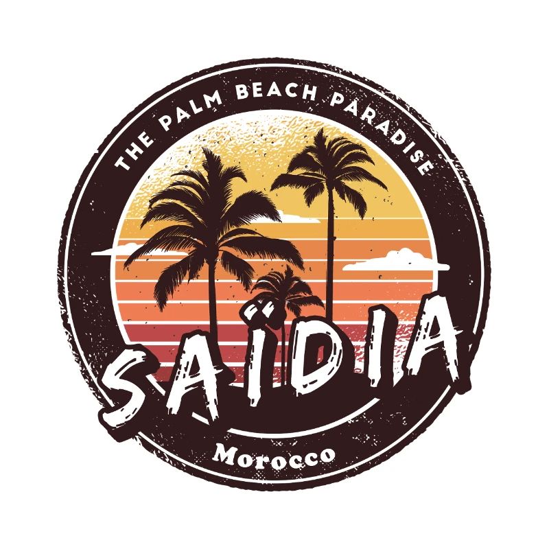 Saïdia Morocco Palm Tree Design