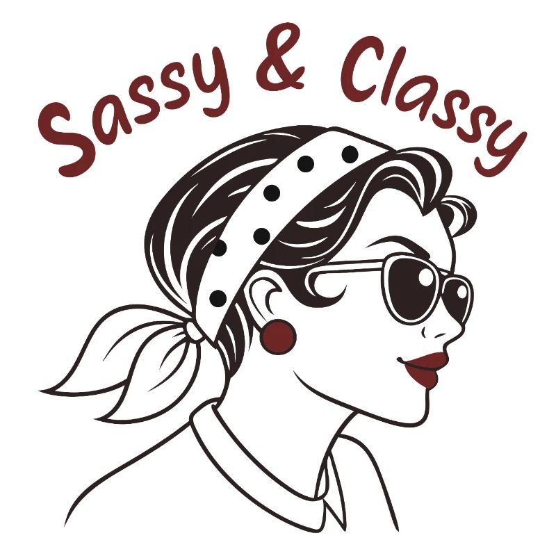 "Sassy and Classy" T-shirt - Chic Bold
