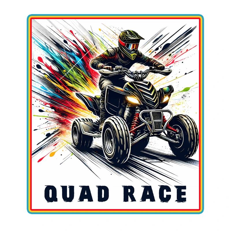 Course de quad – Explosion de vitesse