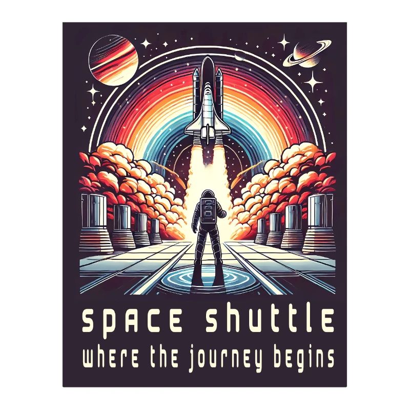 Navette spatiale - Le voyage commence