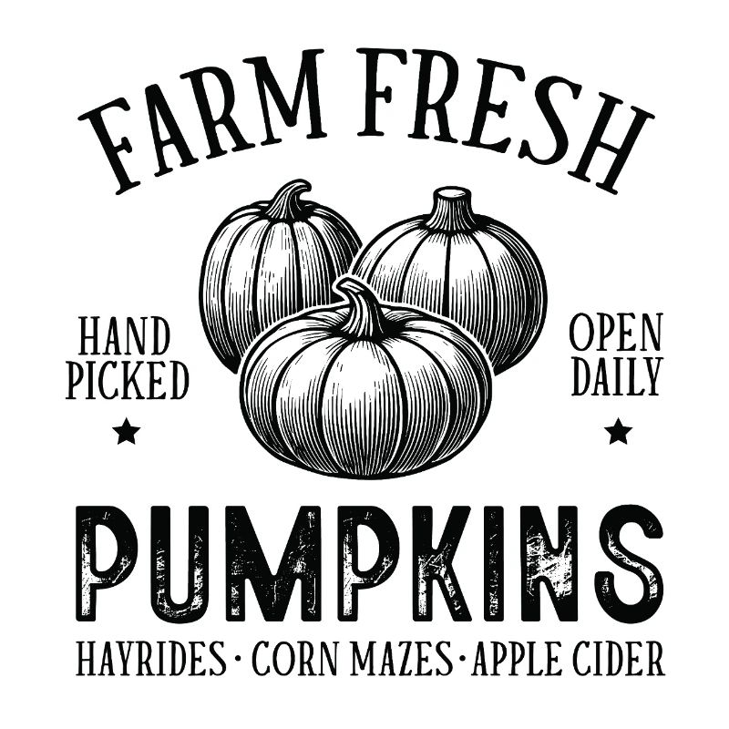 Autumn Pumpkins with Rustic Style