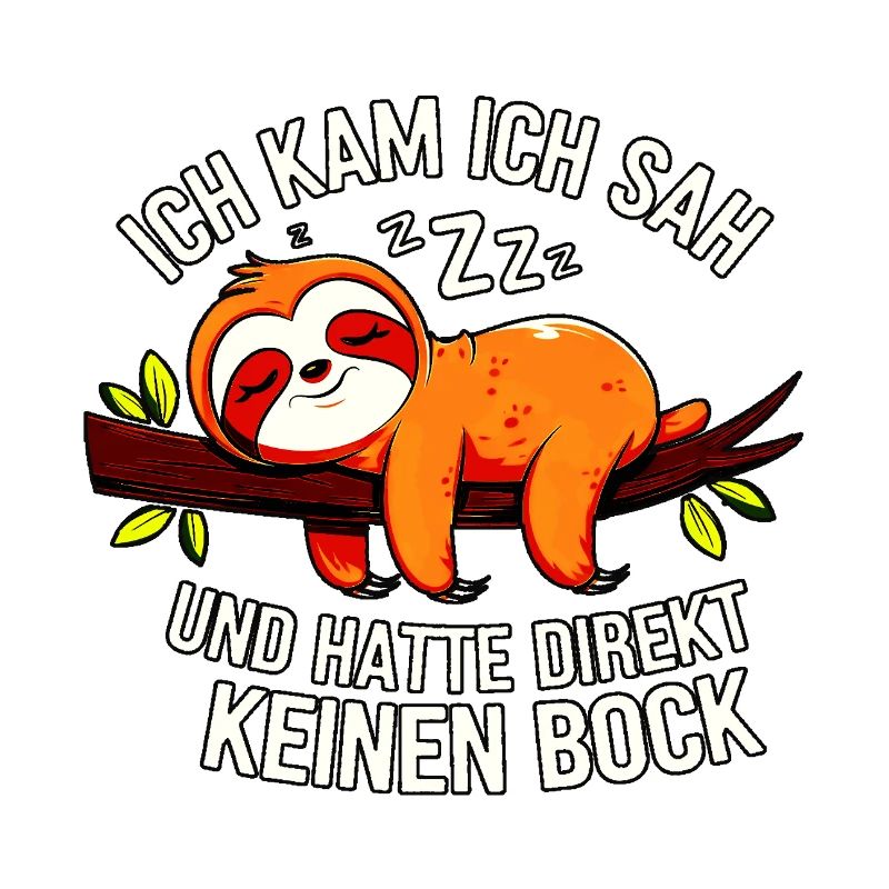 Lazy Sloth – No Desire for Nothing