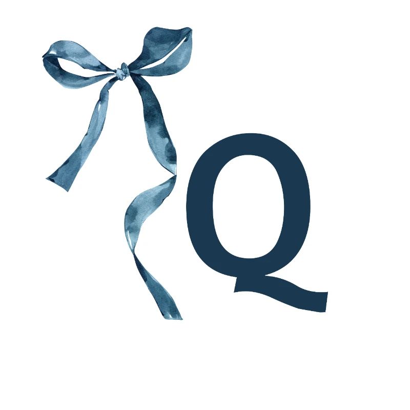 Monogram q gift idea