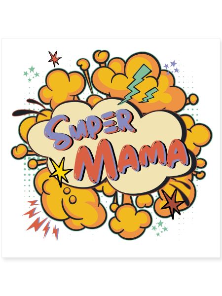 Super Mama Comic Explosion