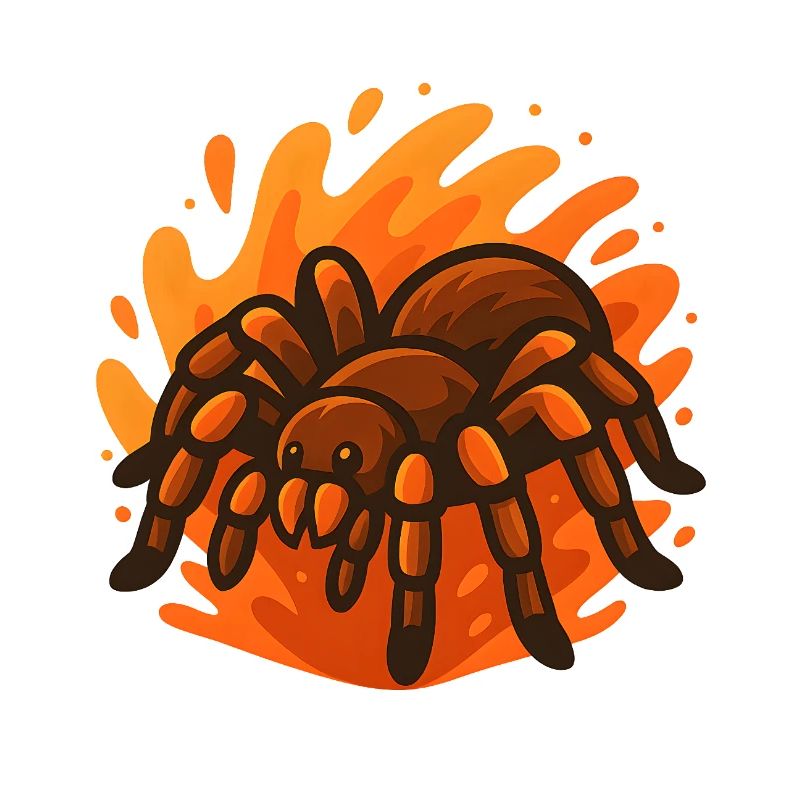 Fiery Goliath Spider