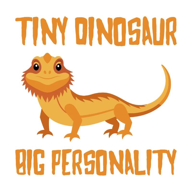 Tiny Dinosaur Big Personality Bearded Dragon Reptile