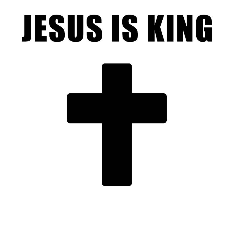 Conception minimale de croix de Jesus is King