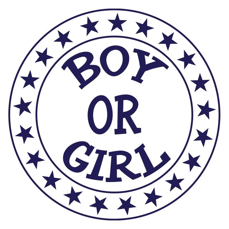 Junge oder Mädchen? Schwangerschaftsgeburt Schwanger