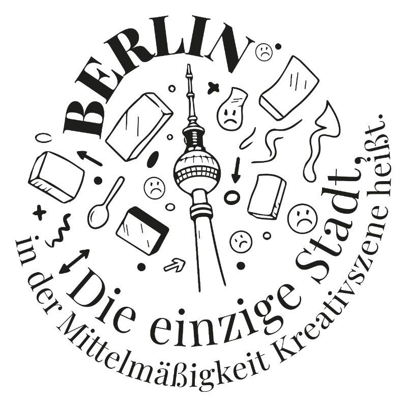 Berlin Tower Creative Motif