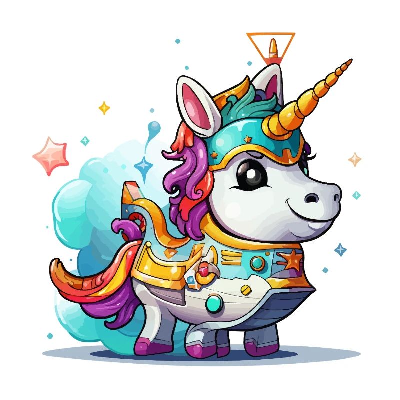 Aventure de la Licorne Spatiale
