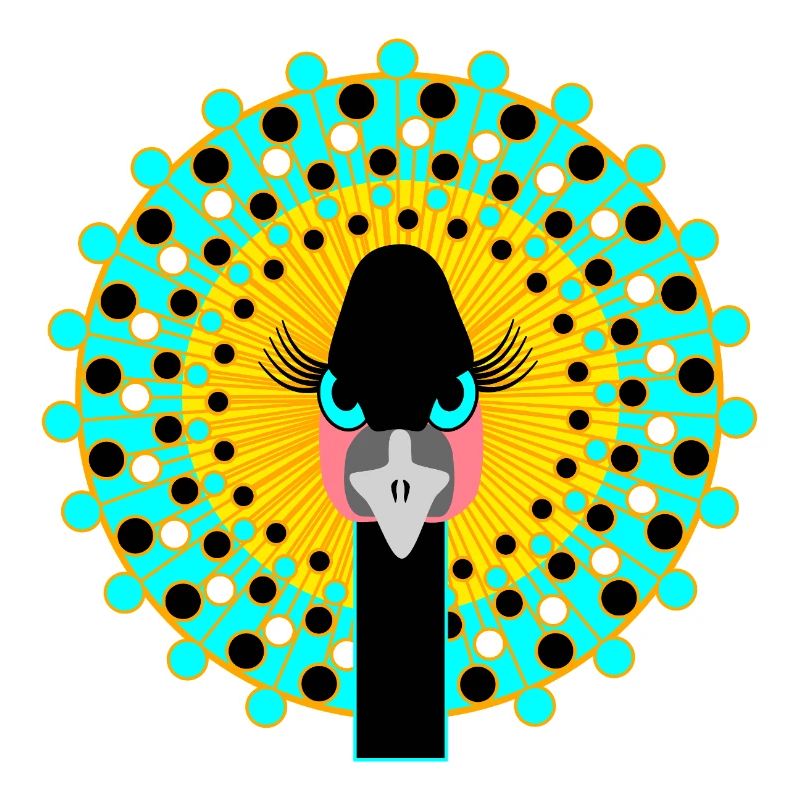 Vogel-Mädchen-Power