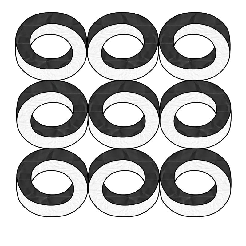 Optical Illusion Circles Texture