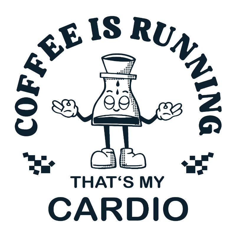 Le café coule – c’est mon cardio