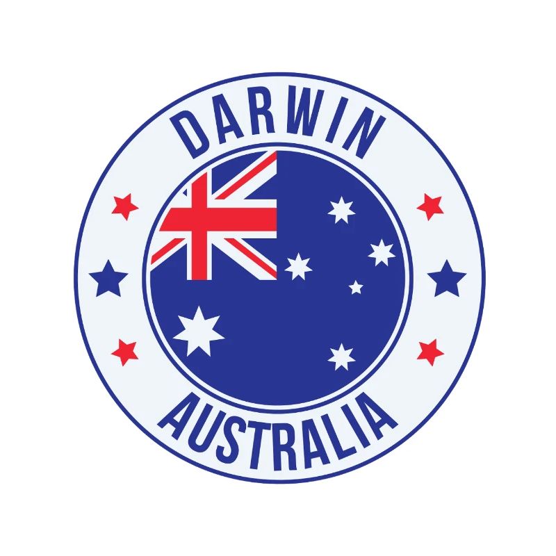 Darwin Australia Emblem Patch