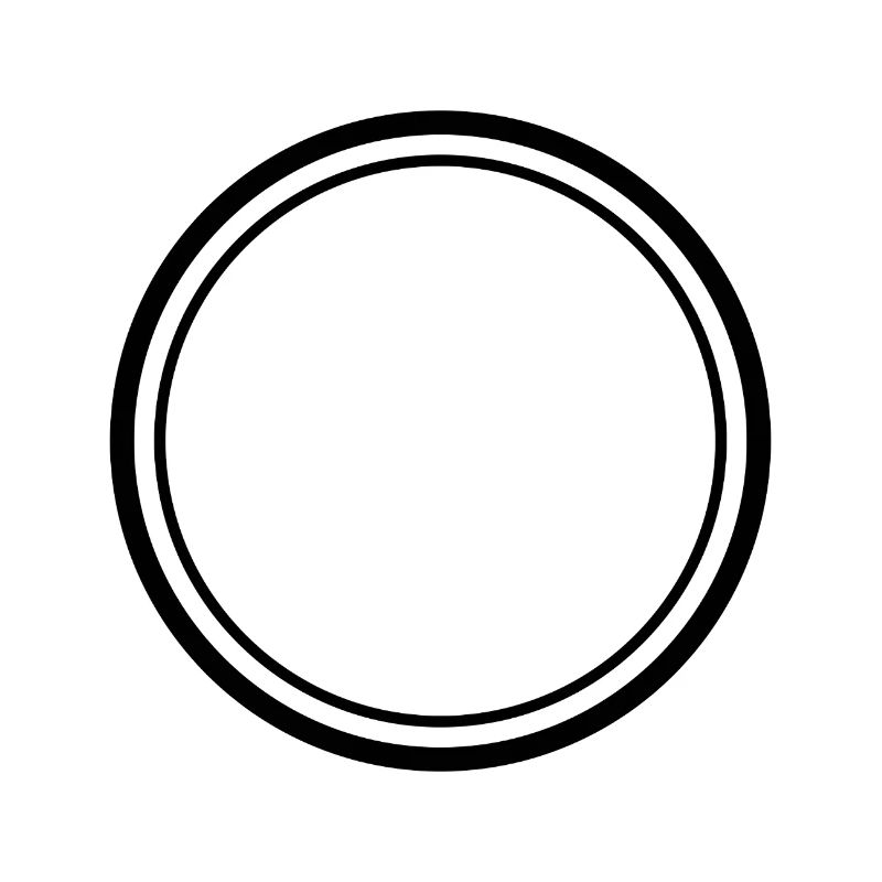 Double Circle Frame