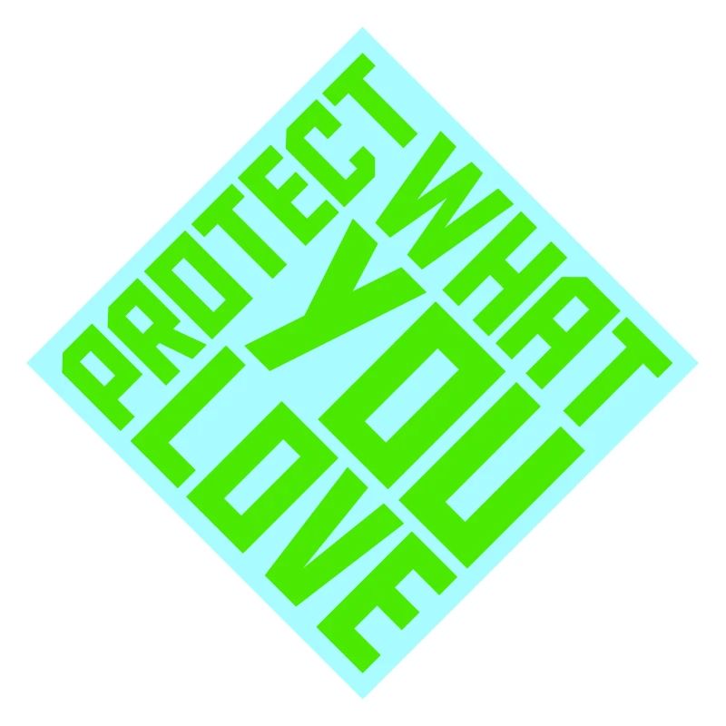 Déclaration de protection de la nature Protéger ce que vous aimez Logo de la Déclaration de Protection de la Nature