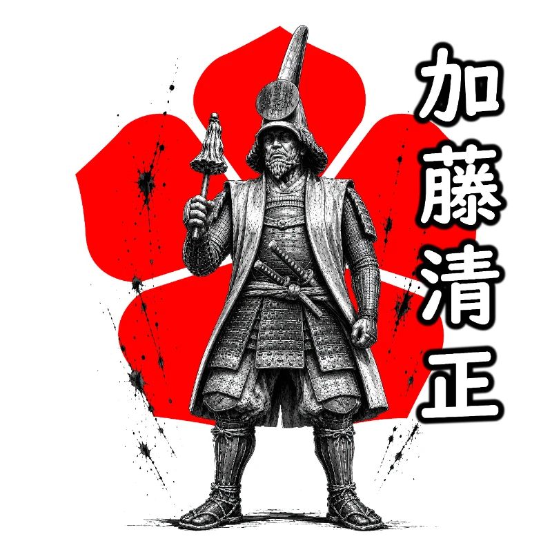 Kato Kiyomasa, daimyo de la période Sengoku, Japon