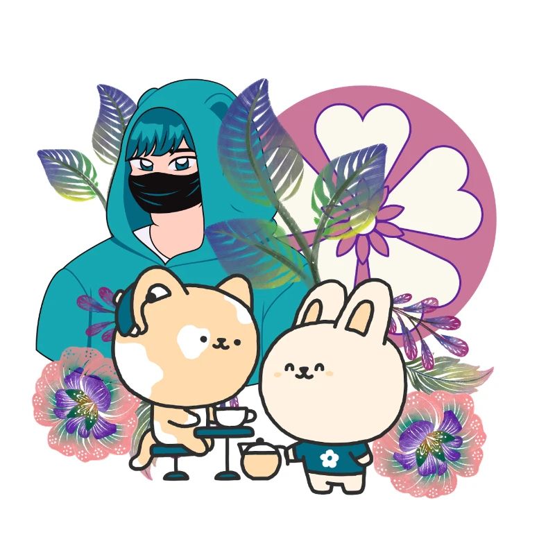 Groupe d’anime dans Mask with Cochlear Implant Art