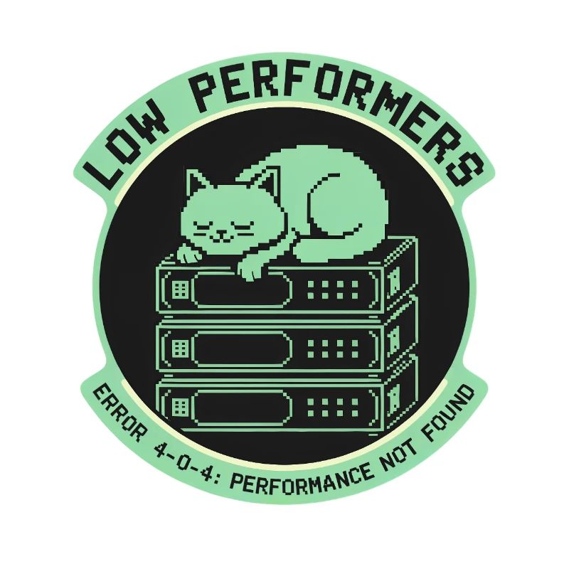 Low Performers Katze Server Pixel Art