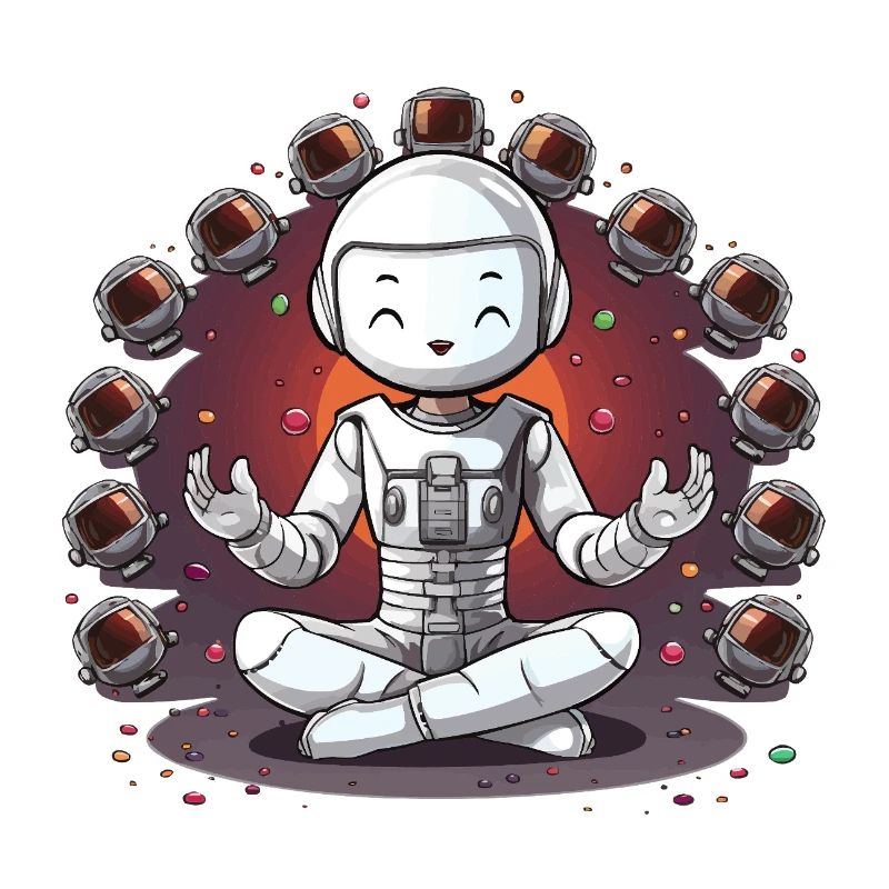 Le yogi de l’espace dans Astronaut