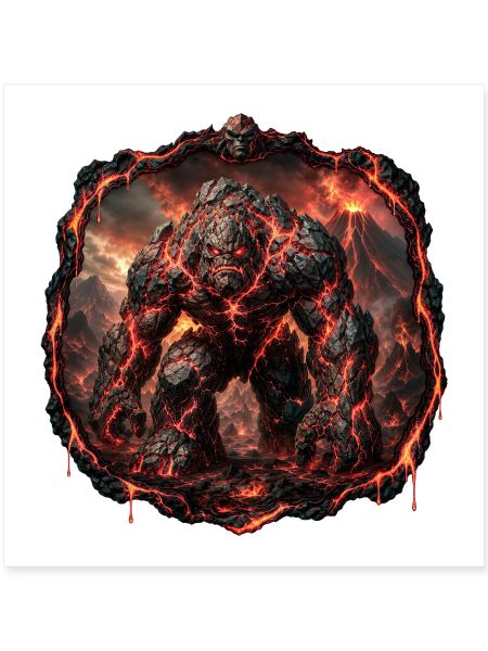 Vulkanischer Golem
