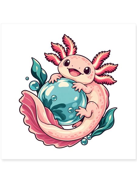 Axolotl-Blasengarten