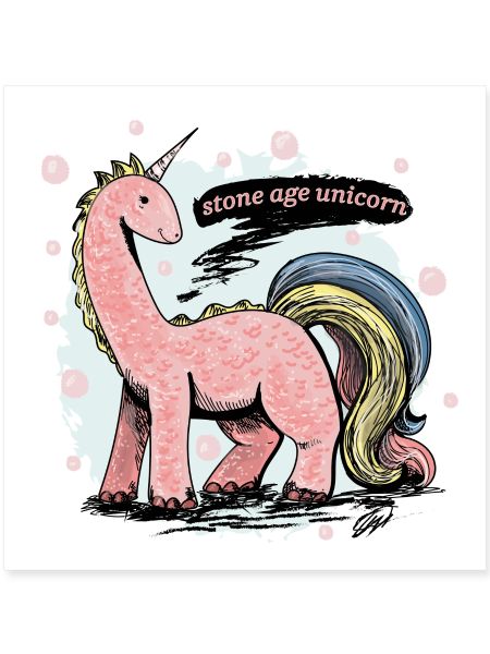 Steinzeit Einhorn